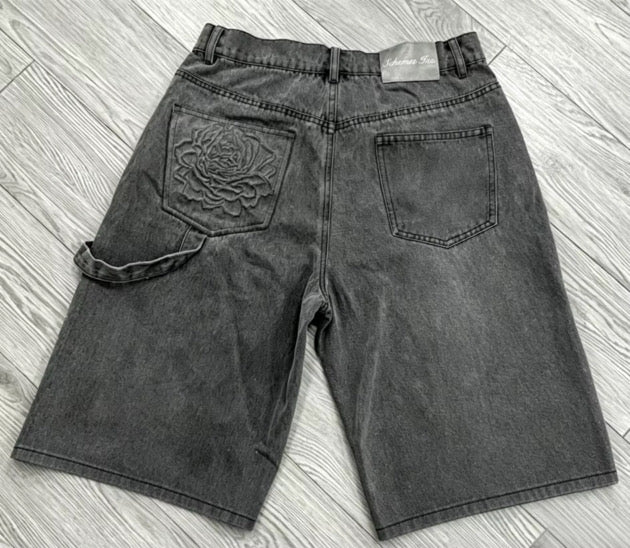 Rest in Vines - Jean Shorts (PRE - ORDER)