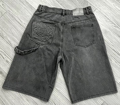 Rest in Vines - Jean Shorts (PRE - ORDER)