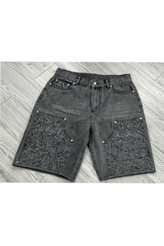 Rest in Vines - Jean Shorts (PRE - ORDER)